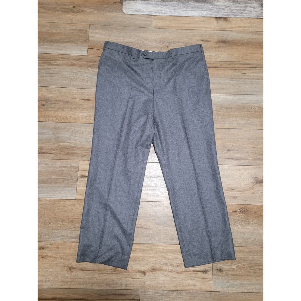 Jack Riviera By Jack Victor Blue 100% Wool Dress Pants Men’s Size W40R X L29
